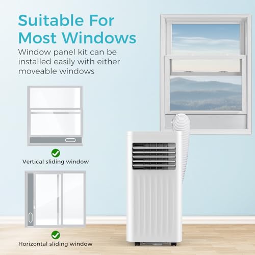 COWSAR 10,000 BTU Portable Air Conditioner - Cools 450 Sq.Ft