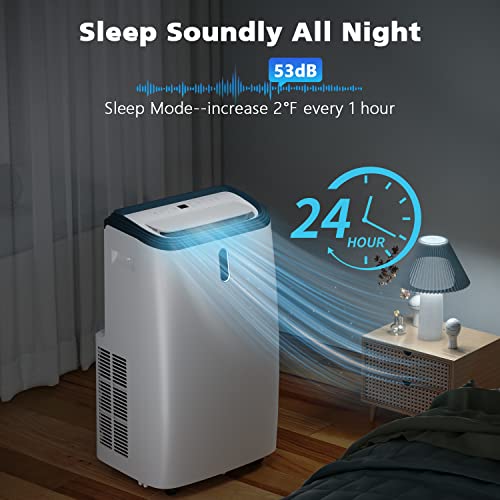 COWSAR 14000 BTU 4-IN-1 Portable Air Conditioner
