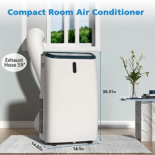 COWSAR 14000 BTU 4-IN-1 Portable Air Conditioner