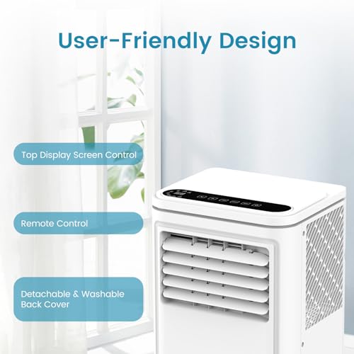 COWSAR 10000 BTU Portable Air Conditioner with Dehumidifier
