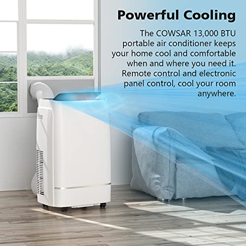 COWSAR 13000 BTU 4-IN-1 Portable Air Conditioner