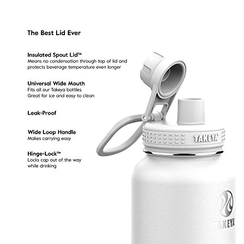 Takeya Actives 40 Oz Stainless Steel Water Bottle