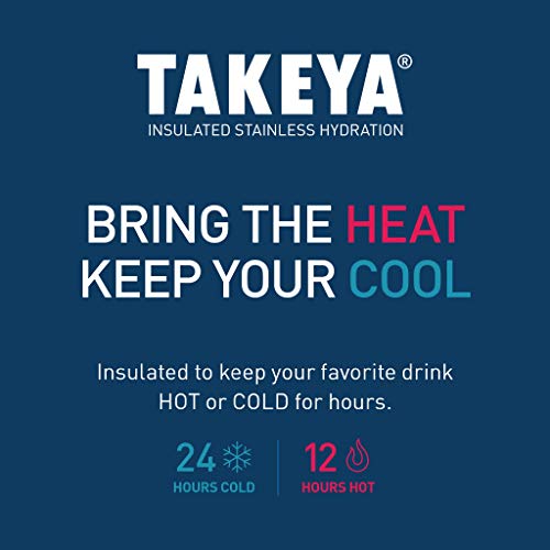 Takeya Actives 40 Oz Stainless Steel Water Bottle