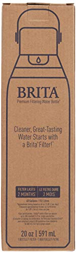 Brita Stainless Steel Premium Filtering Water Bottle 20oz