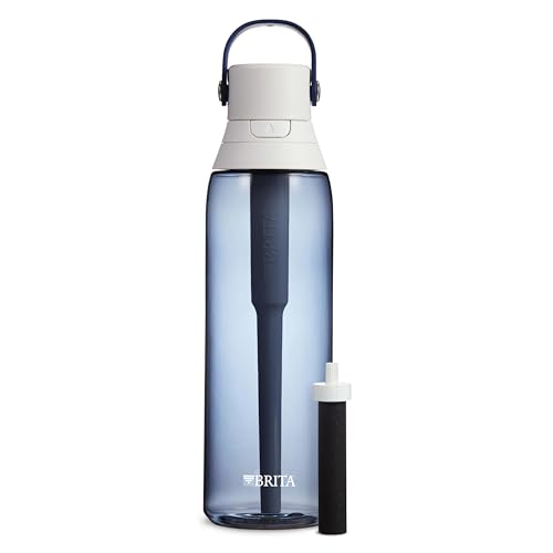 Brita BPA-Free Filtering Water Bottle, Reuseable, Night Sky