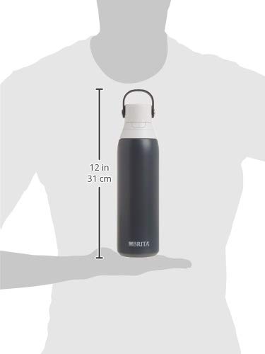 Brita Stainless Steel Premium Filtering Water Bottle 20oz
