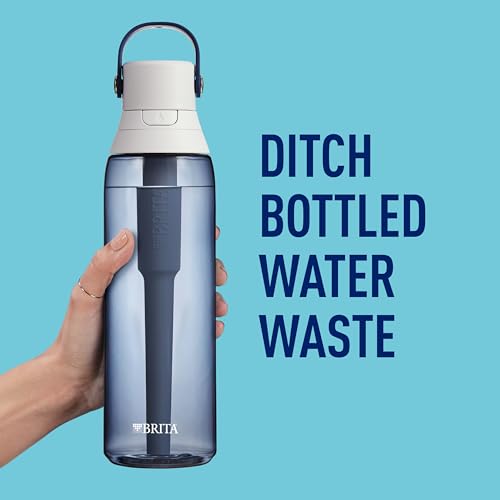 Brita BPA-Free Filtering Water Bottle, Reuseable, Night Sky