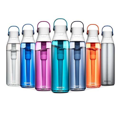 Brita BPA-Free Filtering Water Bottle, Reuseable, Night Sky