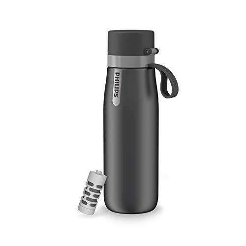 PHILIPS Insulated Stainless Steel Water Bottle with Filter