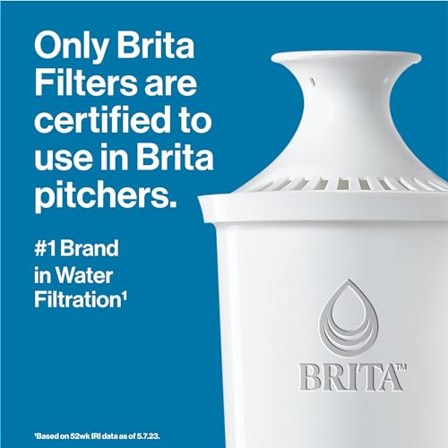 Brita Large BPA-Free Water Filter Pitcher, 10-Cup Capacity