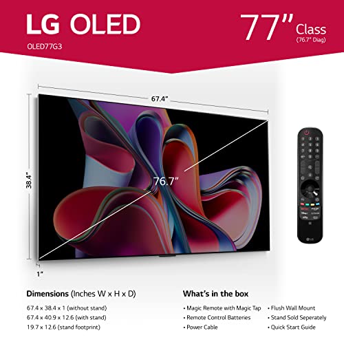 LG G3 Series 77-Inch OLED 4K Smart TV