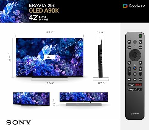 Sony 42" 4K Ultra HD TV A90K BRAVIA OLED