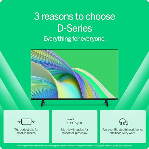 VIZIO 32" Smart TV with Apple AirPlay & Chromecast