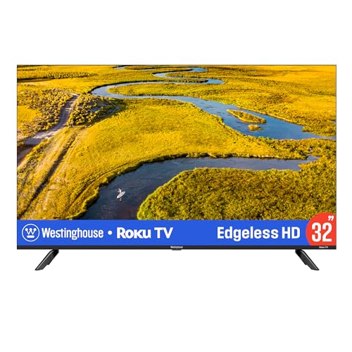 Westinghouse 32" Smart TV with Edgeless Design & Wi-Fi