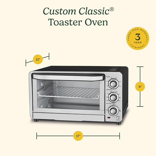 Cuisinart TOB-40 Custom Classic Toaster Oven Broiler