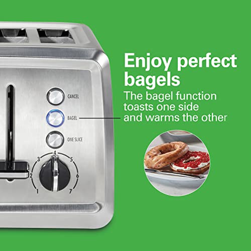 Hamilton Beach 4 Slice Toaster with Bagel Setting