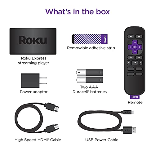 HD Roku Express Streaming Device with Simple Remote