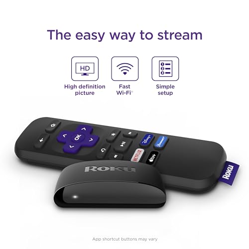 Roku Express: HD Streaming Device with Standard Remote