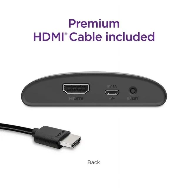 Roku Express 4K+ Voice Remote Streaming Device Kit