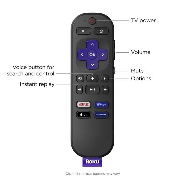Roku Express 4K+ Voice Remote Streaming Device Kit