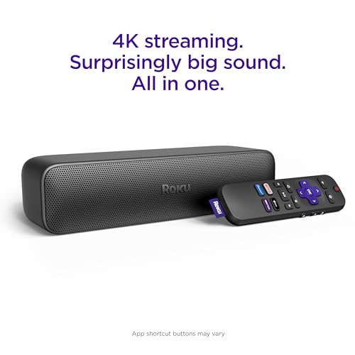Roku Streambar SE | 2-in-1 TV Soundbar with 4K Streaming & Enhanced Speech Clarity