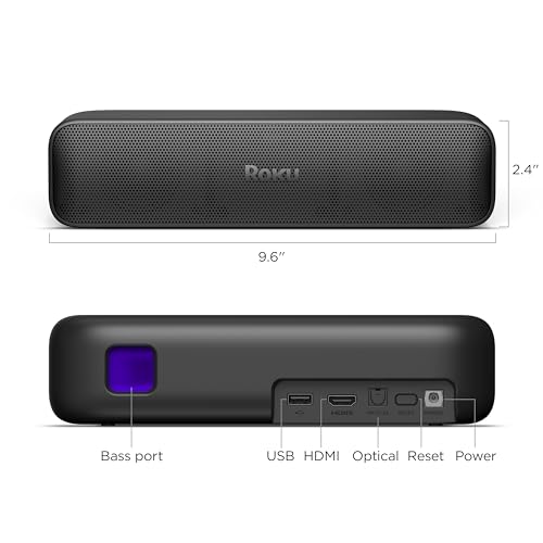 Roku Streambar SE | 2-in-1 TV Soundbar with 4K Streaming & Enhanced Speech Clarity