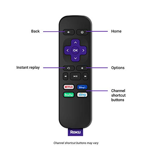 Roku Premiere HD/4K/HDR Media Player with Simple Remote