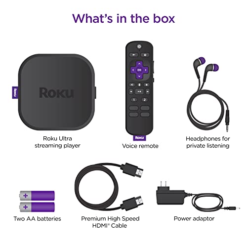2020 Roku Ultra | Streaming Media Player HD/4K/HDR