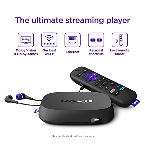 Roku Ultra | 4K Streaming Device with Dolby