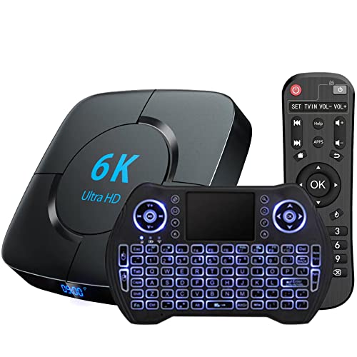 Android TV Box 12.0 4GB 32GB with BT5.0