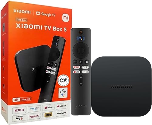 Xiaomi TV Box S 2nd Gen - Ultra HD Media Player