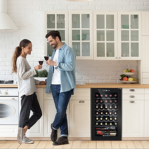 ROVSUN 34 Bottle Wine Cooler with Digital Control
