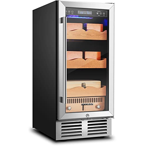 BODEGA Electric Cigar Cooler Humidor, Large Cabinet