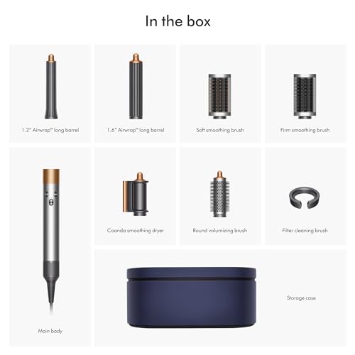 Dyson Airwrap™ Multi-Styler Complete: Long, Nickel/Copper