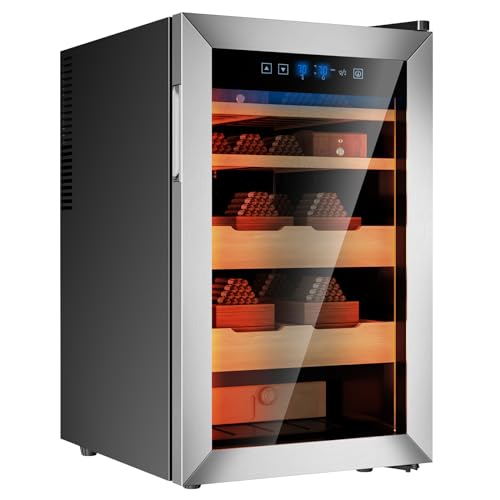 KingChii 70L Electric Cigar Humidor with Humidity Control