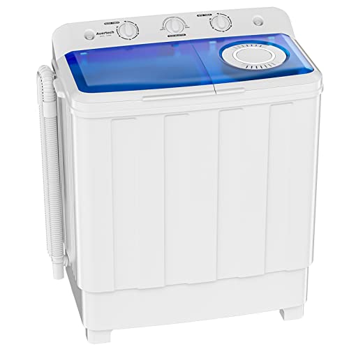 Auertech Portable 28lbs Twin Tub Washer Spinner Combo