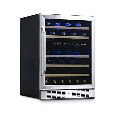 24" Dual Zone Wine Cooler, 46 Bottle Capacity