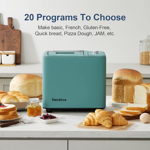 Neretva Bread Maker: 20-IN-1 2LB Bread Machine