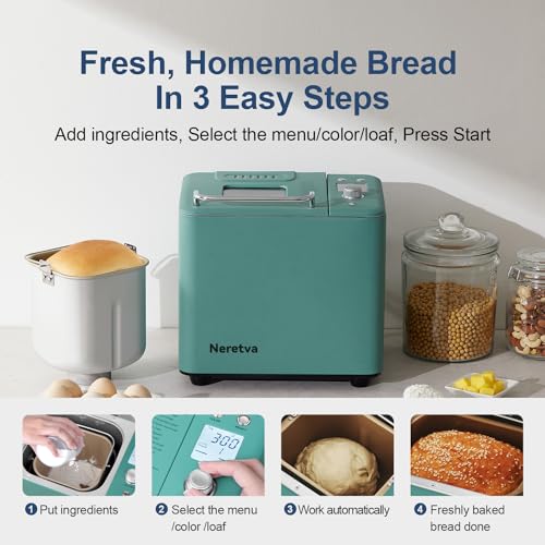 Neretva Bread Maker: 20-IN-1 2LB Bread Machine