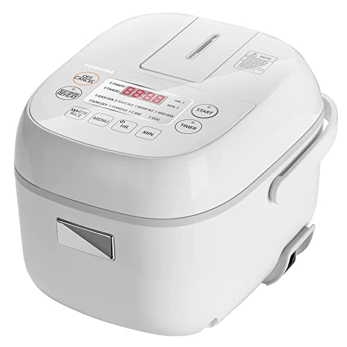 TOSHIBA Small Rice Cooker - 8 Cooking Functions