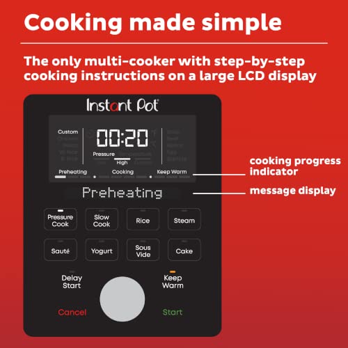 6-Quart Instant Pot Duo Plus Electric Pressure Cooker