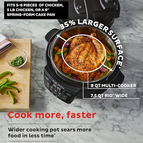 Instant Pot RIO 7.5QT 7-in-1 Multi-Cooker