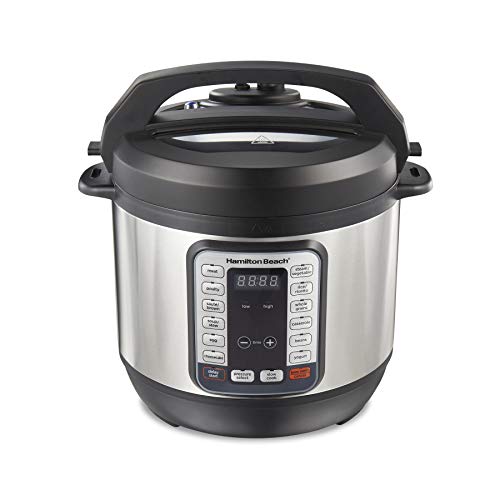 Hamilton Beach 12-in-1 Electric Pressure Cooker, 8 Quart