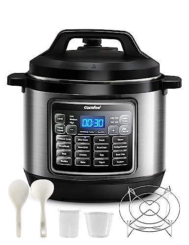 COMFEE' 16-in-1 Electric Pressure Cooker - 8 Quarts