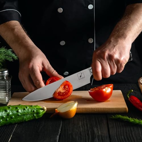 imarku 8 Inch Japanese Chef's Knives - HC Steel