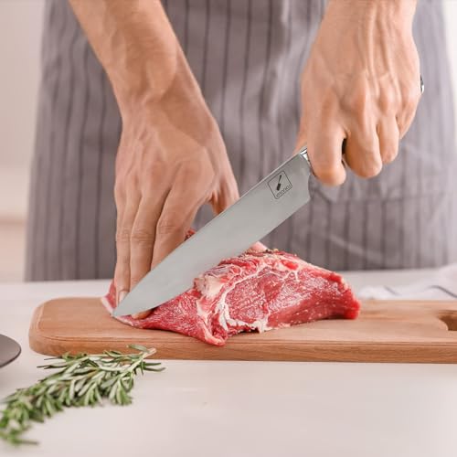 imarku 8 Inch Japanese Chef's Knives - HC Steel