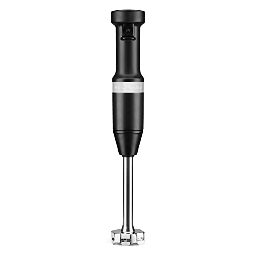 KitchenAid Variable Speed Hand Blender - Matte Black