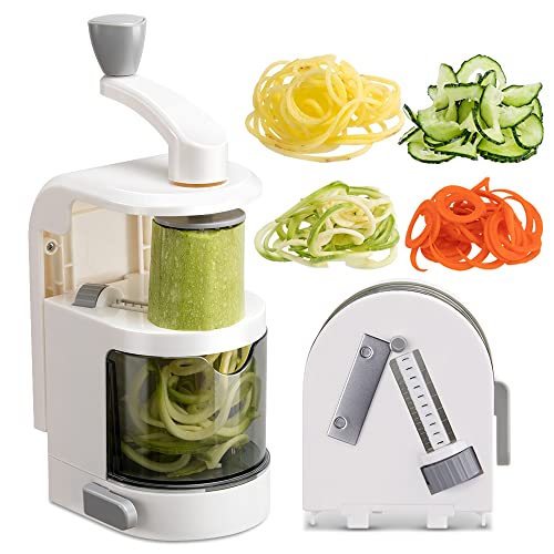 Badelite 4-IN-1 Vegetable Spiralizer with Strong Suction
