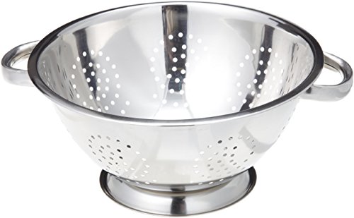 ExcelSteel Heavy Duty Stainless Steel Colander, 5 Qt