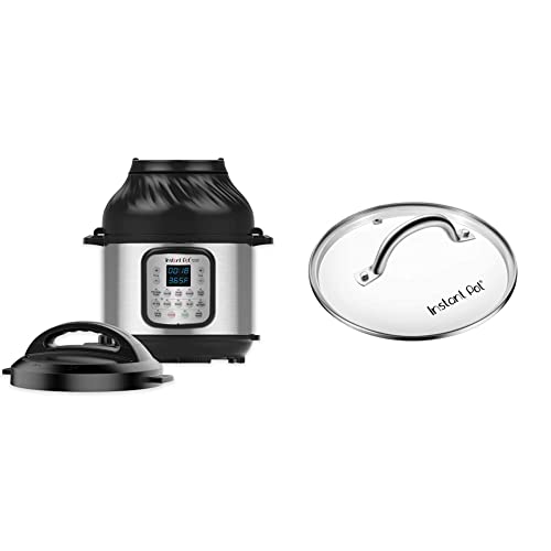 Instant Pot Duo Crisp 11-in-1 Pressure Cooker with Air Fryer & Tempered Glass Lid